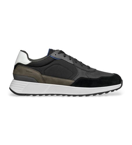 U46F1B 0EK11 Trainers Molveno (40), Noir, Plat, Lacets, Casuel - GEOX - Modalova