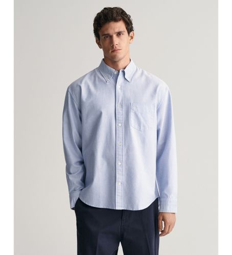 Heritage Relaxed Fit Oxford Shirt (L), Casuel, Manche longue, Le coton biologique, Durable - Gant - Modalova