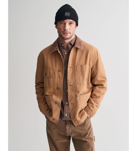 Veste utilitaire en coton marron (L), Casuel - Gant - Modalova