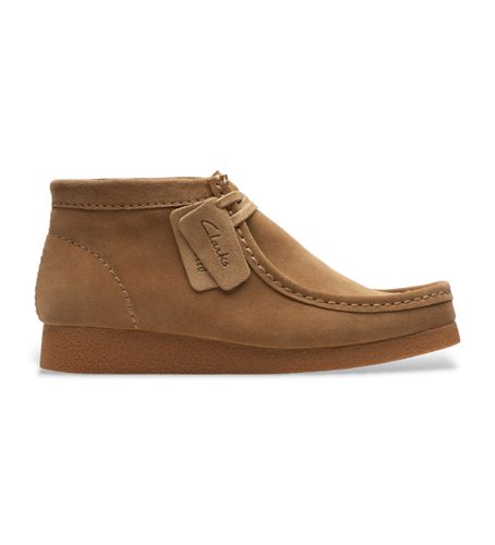 Chaussures en cuir Wallabeeevo Bt marron (41), Plat, Lacets, Casuel - Clarks - Modalova