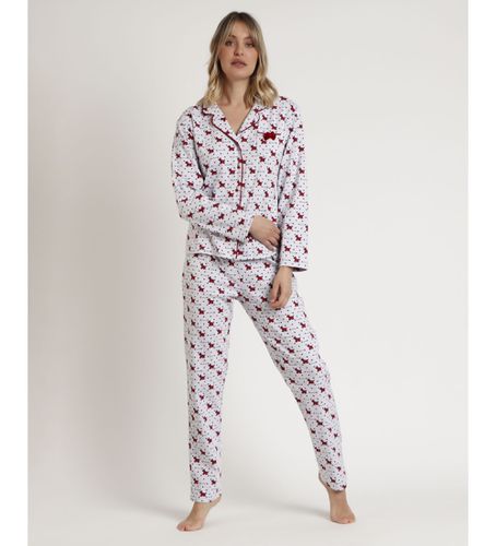 Lou Lou Pyjama ouvert à manches longues Lou Lou froid (M), Homewear, Coton, Manche longue - Admas - Modalova