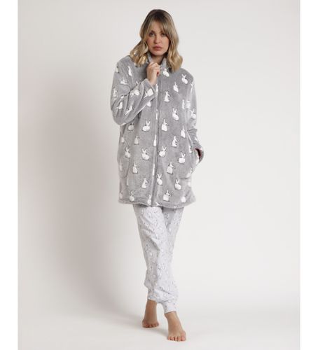 Peignoir à manches longues Bunnies On The Moon (S), Homewear, Polyester, Manche longue - Admas - Modalova