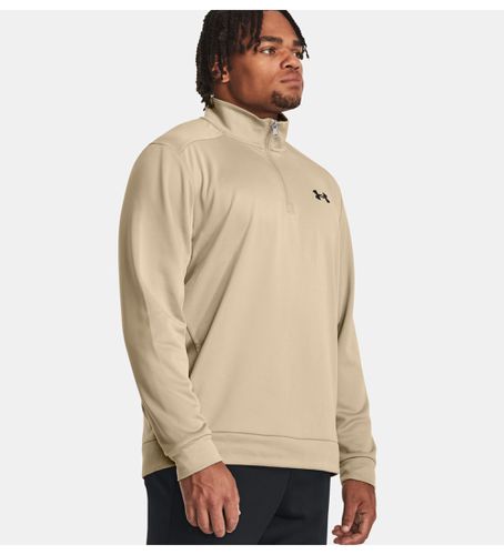 ¼ sweat zippé Armour Fleece (S/M), Marron, Casuel, Sport, Multisport, Polyester - Under Armour - Modalova