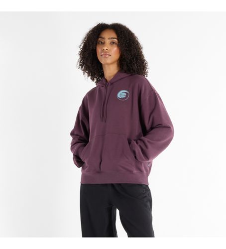 WT43557 Sweat-shirt French Terry Oversized Globe (S), Casuel, Sport, Coton, Multisport - New Balance - Modalova