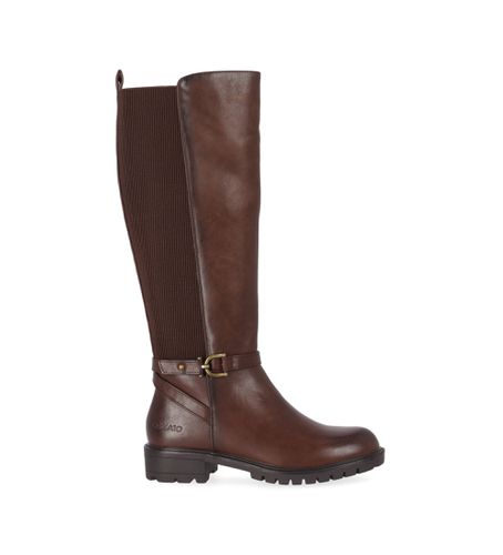 JOYCE 01 Bottes Joyce 01 Marron (36), Plat, Fermeture éclair, Aucun, Casuel - Chika10 - Modalova