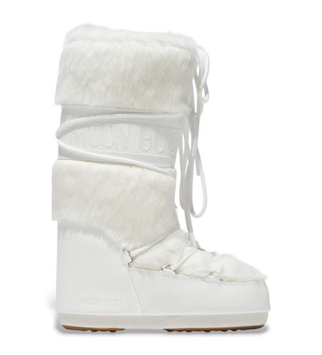 D1408900 Icon Faux Fur Boots blanc (42/44), Plat, Aucun, Casuel, Neige - Moon Boot - Modalova