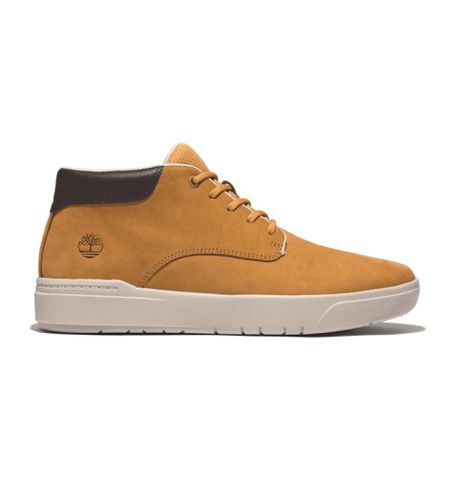 TB0A5S4Z2311 Baskets montantes en cuir marron Seneca Bay (40), Plat, Lacets, Casuel - Timberland - Modalova