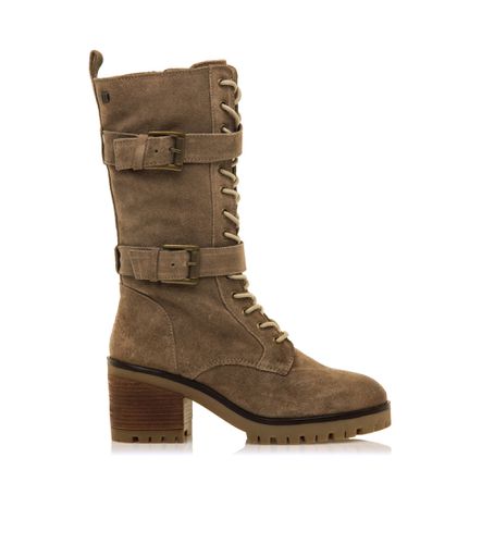 Bottes en cuir Hill Brown (38), Marron, 3 à 5 cm, Fermeture éclair, Casuel - MTNG - Modalova