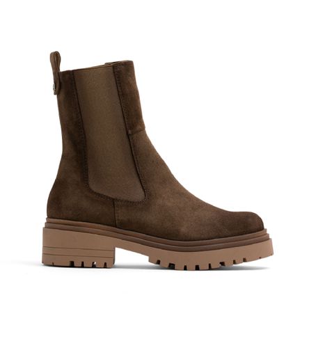 Bottines en cuir avec élastiques Fleur Brown (36), Marron, 3 à 5 cm, Aucun, Casuel - Porronet - Modalova