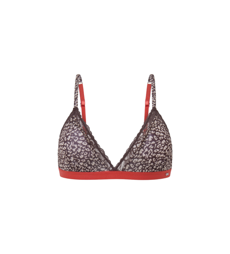 PLU11035 Soutien-gorge Animal B (XS), Marron, Homewear, Polyester - Pepe Jeans - Modalova