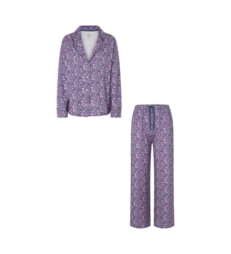 PLU20050 Pyjama Ditsy Pj lilas (XS), Homewear, Violet, Coton, Durable - Pepe Jeans - Modalova