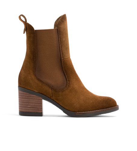 Bottines en cuir avec élastiques Jana marron (36), 5 à 8 cm, Aucun, Casuel - Porronet - Modalova