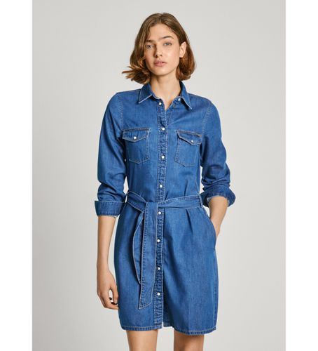 PL953581HT8 Denim Regular Robe (XS), Casuel, Coton, Manche longue, Durable - Pepe Jeans - Modalova