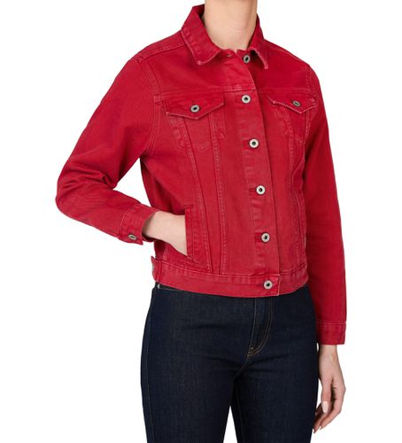 PL402432YH3 Veste en jean à coupe régulière graante (XS), Casuel, Grenat, Coton, Durable - Pepe Jeans - Modalova