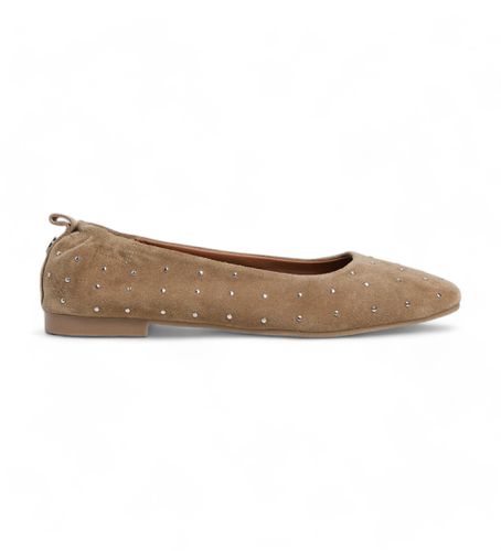 PLS10420 Ballerines Sandie en cuir marron (36), Plat, Aucun, Casuel - Pepe Jeans - Modalova