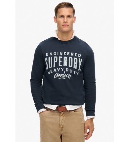 M2013793A Sweat à col ras du cou Machined Goods Workwear, (M), Casuel, Coton - Superdry - Modalova