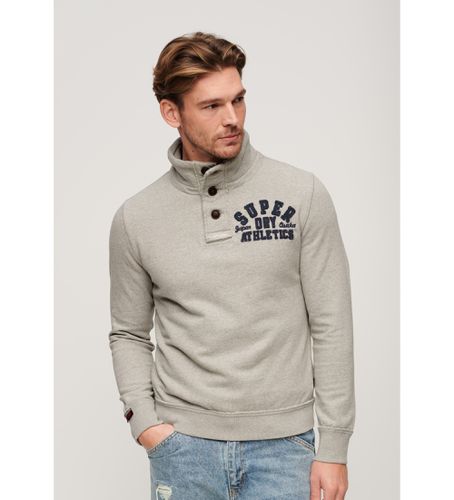 M2014114A Vintage Athletic Henley sweat-shirt (M), Casuel, Coton - Superdry - Modalova