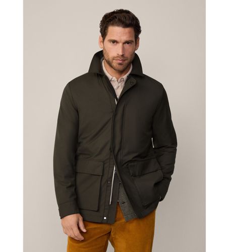 HM403208 Veste carcoat verte (M), Casuel, Polyester, Manche longue - Hackett London - Modalova