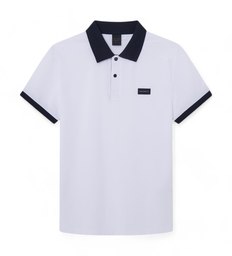 HM563365 Polo Hs Contrast (XS), Casuel, Coton, Manche courte - Hackett London - Modalova