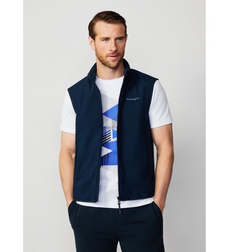 HM403163 Hs Softshell Vest (S), Casuel, Polyester, Marine - Hackett London - Modalova