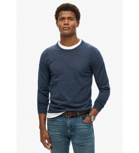 M6110617A Pull en laine mérinos bleue (XXL), Casuel - Superdry - Modalova