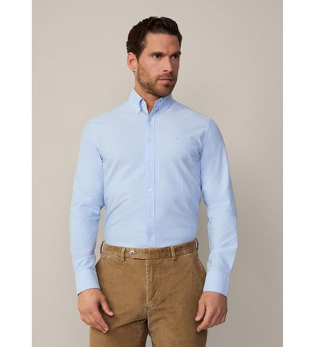 HM3010086 Chemise Oxford bleue (M), Casuel, Coton, Manche longue - Hackett London - Modalova