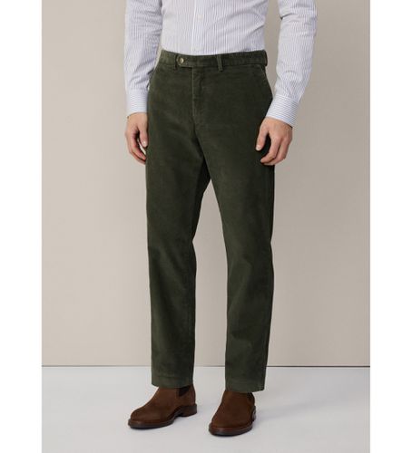 HM212656 Pantalon chino Pigment Cord (33/34), Casuel, Vert, Coton - Hackett London - Modalova