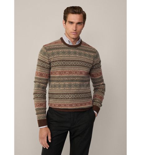 HM703221 Fairisle Crew (S), Casuel, Laine - Hackett London - Modalova