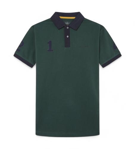 HM563352 Polo Heritage 1234 (S), Casuel, Coton, Manche courte - Hackett London - Modalova