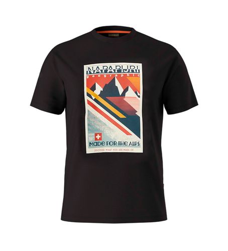 NP0A4I3E T-shirt avec logo (S), Casuel, Sport, Coton, Multisport, Manche courte - Napapijri - Modalova