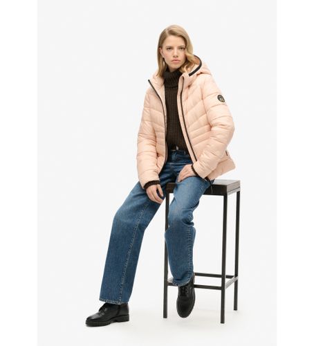 W5011724A Veste matelassée Fuji avec capuche (S), Casuel, Polyester - Superdry - Modalova