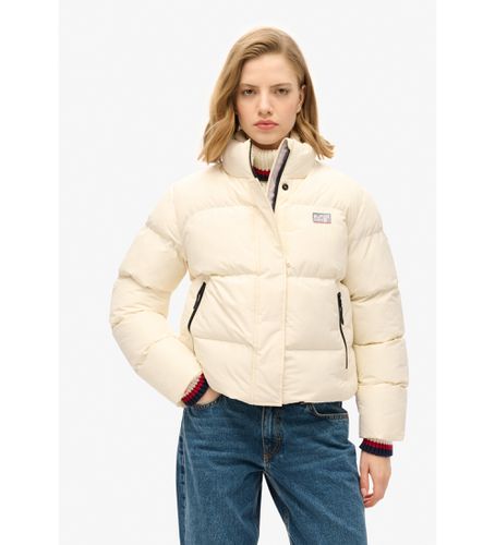 W5011816A Veste courte matelassée sport cassé (L), Casuel, Polister recyclé, Durable - Superdry - Modalova