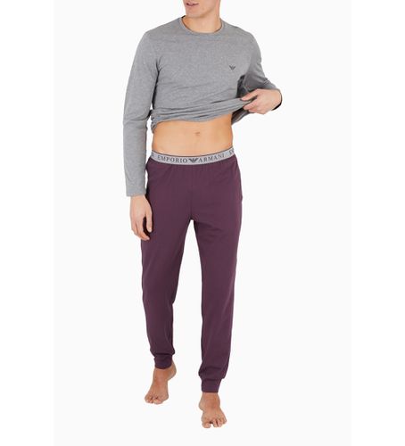 F720 Pyjama avec logo Endurance , (L), Homewear, Coton, Manche longue - Emporio Armani - Modalova