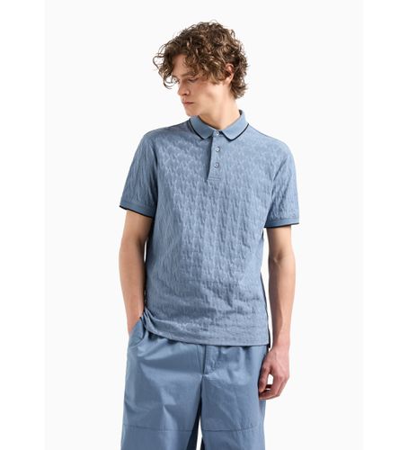 DZFLAZJ2ZZ15DU Polo Mercerisé Asv (L), Casuel, Coton, Manche courte - Armani Exchange - Modalova