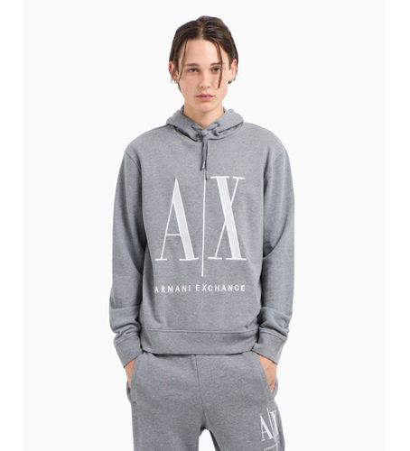 NZMPCZJ1ZZ3930 Sweat à capuche (L), Casuel, Coton - Armani Exchange - Modalova