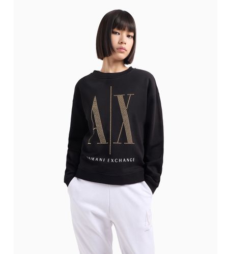 NYM01YJ68Z8268 Sweat-shirt en tissu éponge (M), Casuel, Coton - Armani Exchange - Modalova