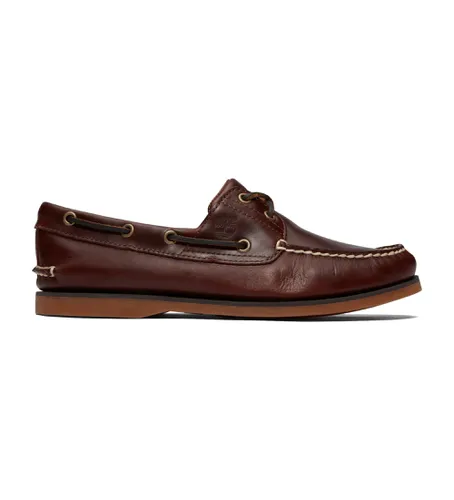 TB0250772141 Chaussures bateau classiques marron (39 W), Cuir, Plat, Aucun, Casuel - Timberland - Modalova