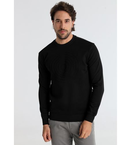 Sweat-shirt Labyrinth relief (S), Casuel, Coton, Manche longue - Victorio & Lucchino, V&L - Modalova