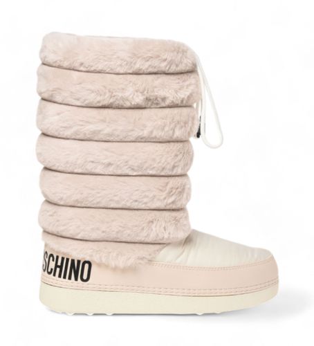 JA24312G0LISH120 Bottes Ski Soft (35/36), Plat, 1 à 3 cm, Lacets, Casuel - Love Moschino - Modalova