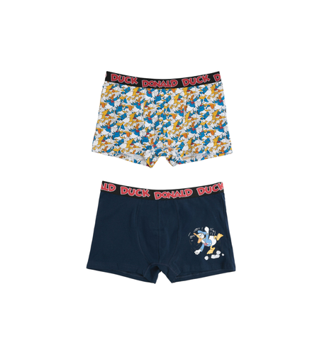 P-0-000504 Lot de 2 caleçons Big Donald (S), Homewear, Multicolore, Coton - Disney - Modalova