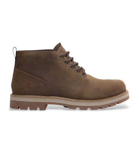 TB0A69TWEM61 Britton Road Mid bottes chukka en cuir marron (40), Plat, Lacets, Casuel, Durable - Timberland - Modalova