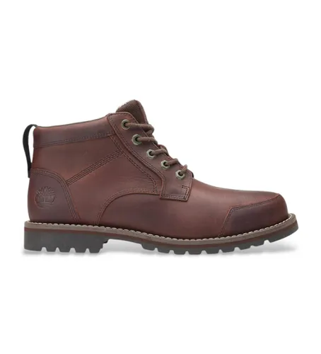 TB0A2NGCV131 Bottes chukka à lacets en cuir mi-mollet Larchmont marron foncé (40), Plat, Casuel, Durable - Timberland - Modalova