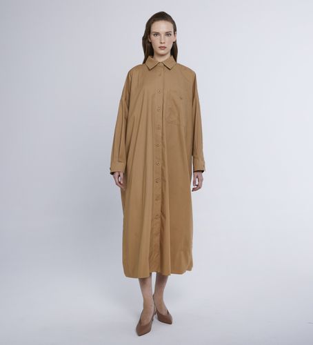 Robe sibérienne marron (XS), Casuel, Coton, Manche longue - Weekend Max Mara - Modalova