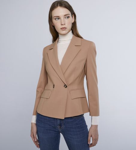 Blazer à thème marron (38), Casuel, Fête, Classique, Polyester - Marella - Modalova