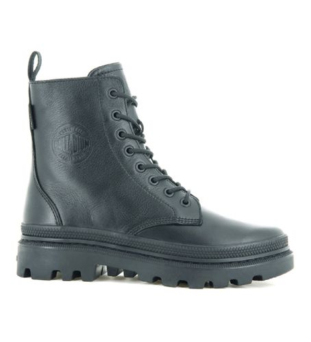 Unisex. 77972 Bottes en cuir Pallatrooper Off (38), Noir, Plat, Lacets, Fermeture éclair, Casuel - Palladium - Modalova