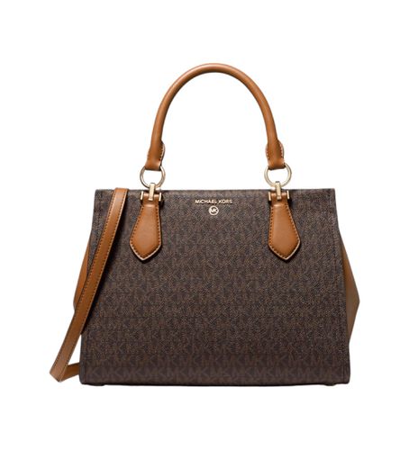 S2G6AS2B Sacoche moyenne Marilyn avec logo marron (OSFA), Casuel, Polyester - Michael Kors - Modalova