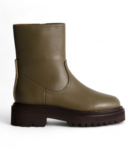 Bottes en cuir Office (36), 3 à 5 cm, Fermeture éclair, Casuel - HOFF - Modalova