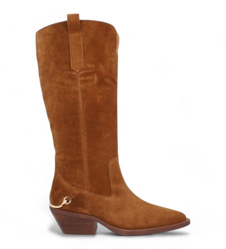 Bottes en cuir marron Holly (36), 3 à 5 cm, Aucun, Casuel - Alpe - Modalova