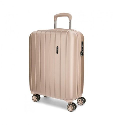 Unisex. 5319165 Valise cabine en bois 55cm rigide Champagne (OSFA), Beige, ABS/Polycarbonate - Movom - Modalova