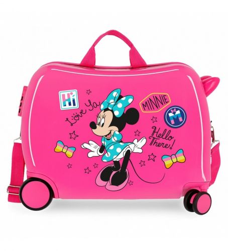 Garçon. 2569862 Valise pour cavalier Minnie Hi love 2 roues multidirectionnelles -38x50x20cm (OSFA), Casuel, Rose, Synthét - Disney - Modalova